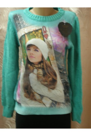 Молодежный свитер Fashion 11005